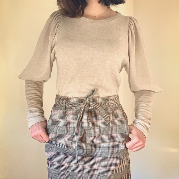 Zara Sweaters - ZARA | BALOON SLEEVE SWEATER SMALL